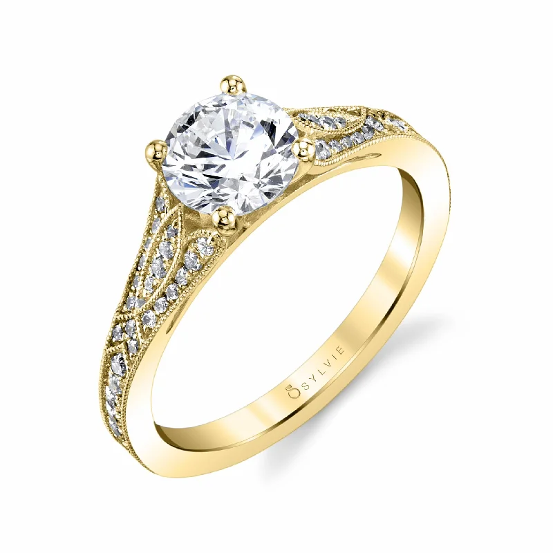 14k Yellow Gold