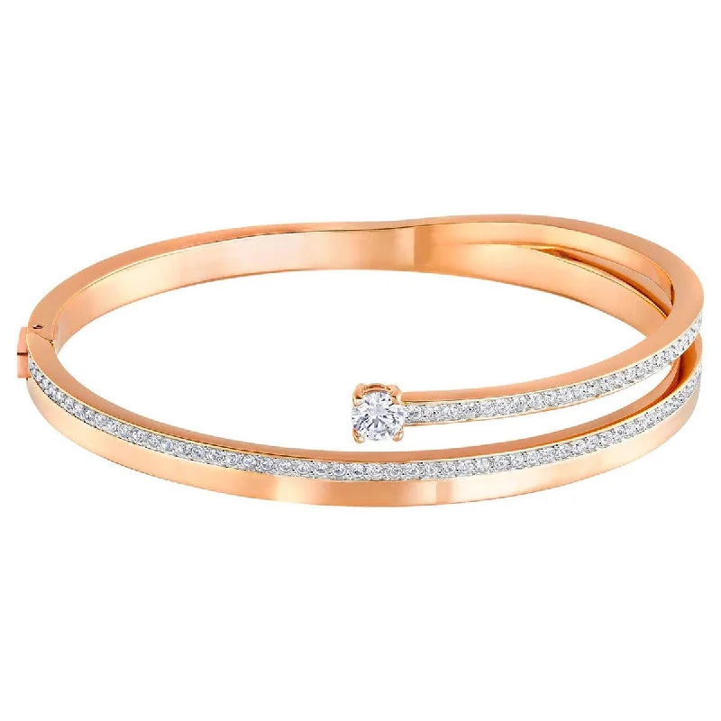 ladies bracelets limited edition-Swarovski Women's Bangle Bracelet - Fresh Rose Gold Plated | 5217727