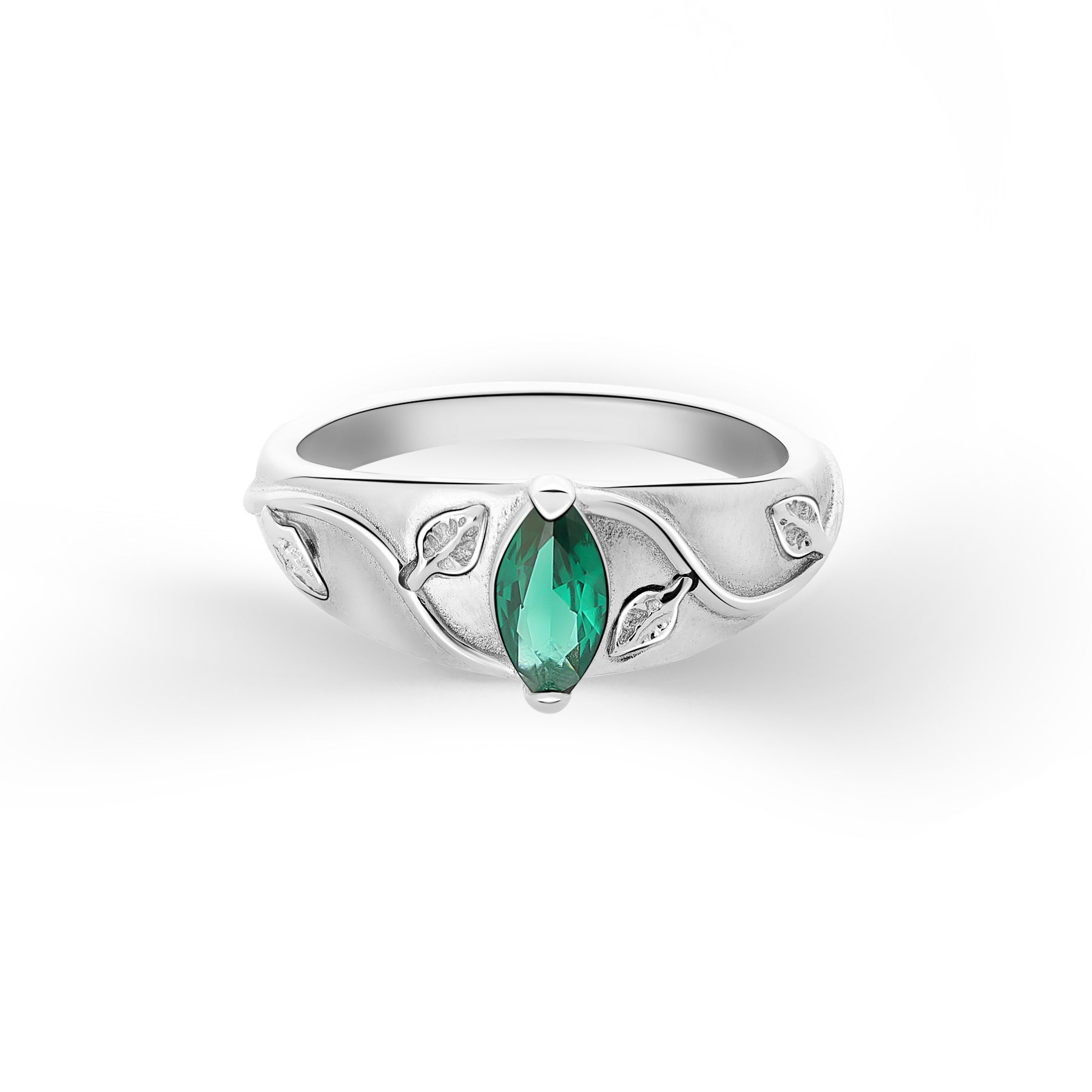 Ladies rings tale charm -BIRTHSTONE RING (MAY)