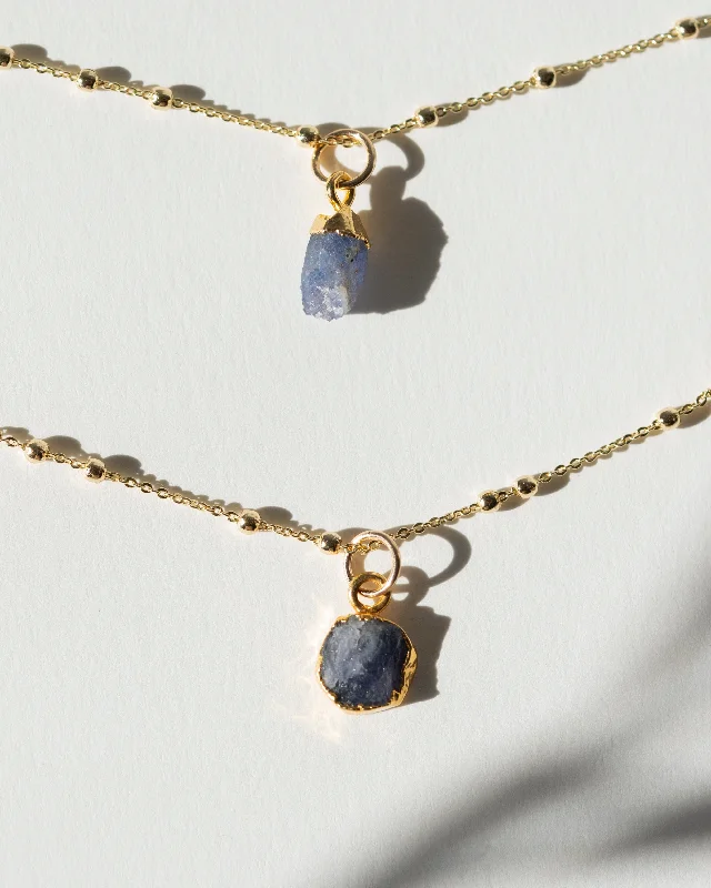 ladies necklaces lengths-December | Tanzanite Necklace