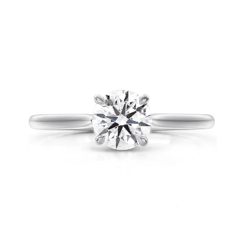 Ladies engagement rings surf glow -Camilla Diamond Solitaire Engagement Ring