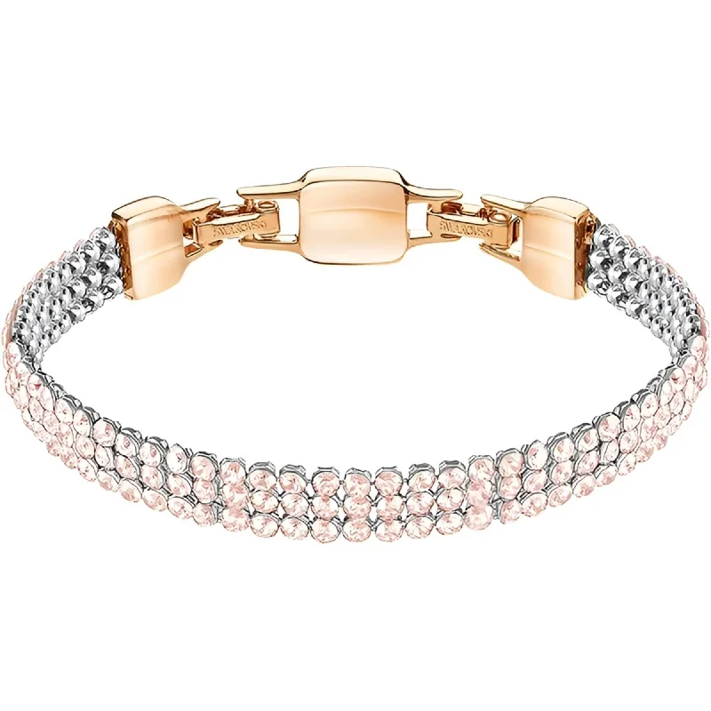 ladies bracelets 1920s-Swarovski Women's Mesh Bracelet - Clim Mixed Metal Platings with Crystals | 5278710