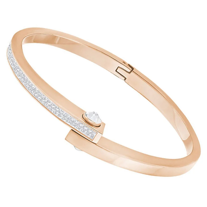 ladies bracelets symbolic-Swarovski Women's Bangle Bracelet - Get Rose Gold with Crystals | 5294951