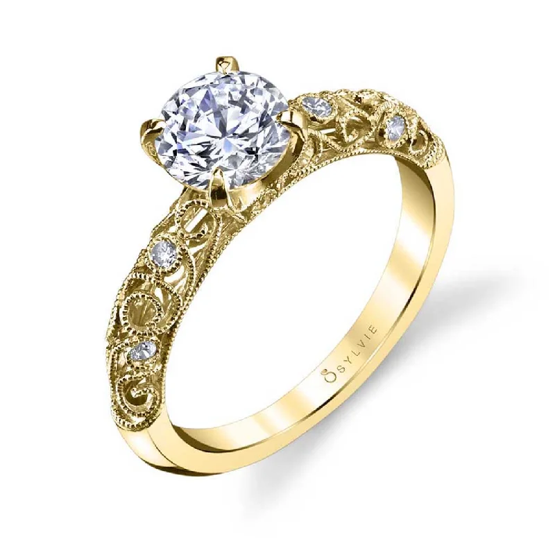 14k Yellow Gold