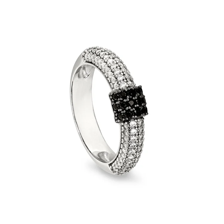 Ladies rings gem shine -Black Label Ring