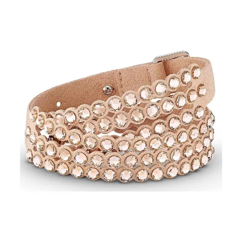 ladies bracelets free shipping-Swarovski Women's Bracelet - Power Rose Gold Tone Rhodium Plated Crystals | 5523022