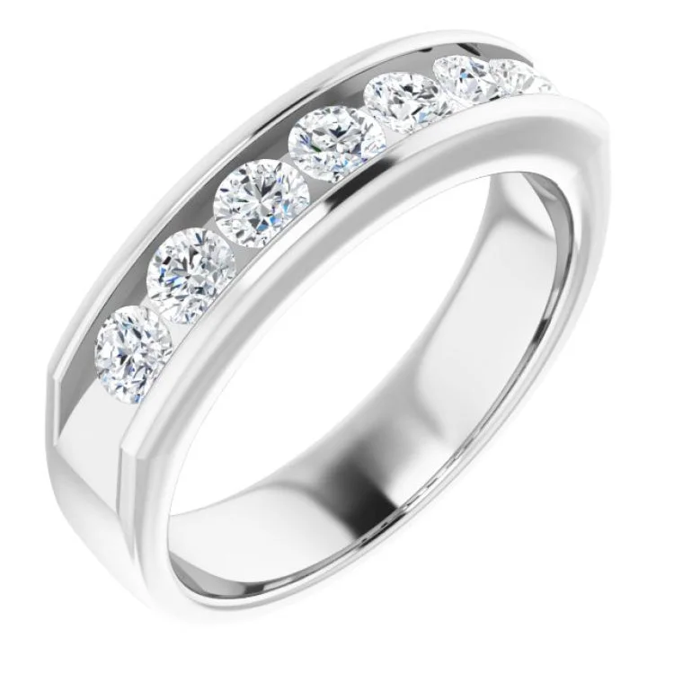 Ladies rings jazz age -Platinum 1 CTW Natural Diamond Ring