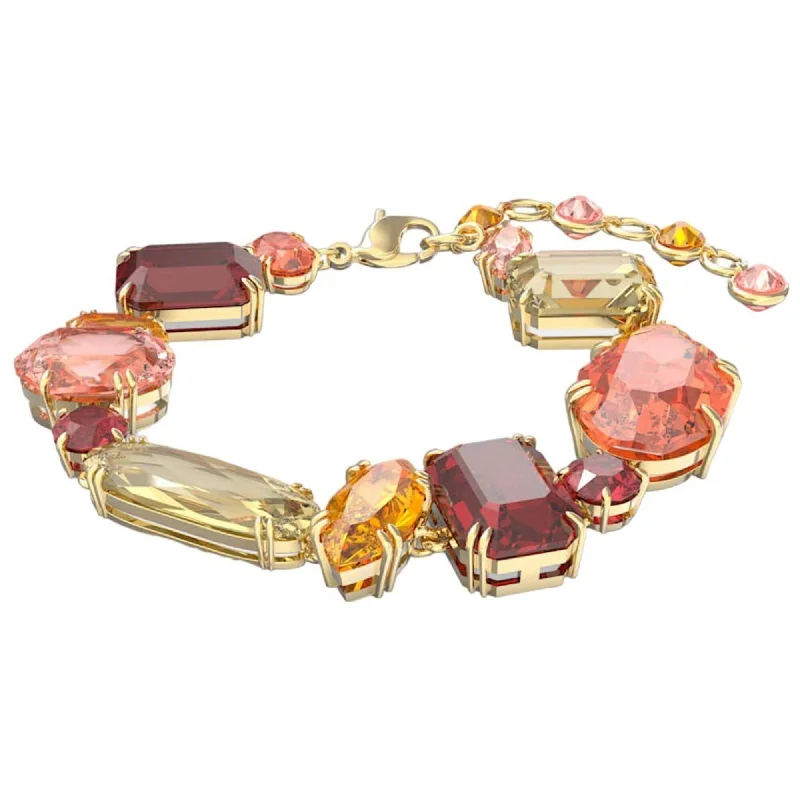 ladies bracelets nickel free-Swarovski Women's Bracelet - Gema Mixed Cuts Dazzling Multicolor Crystals | 5614451