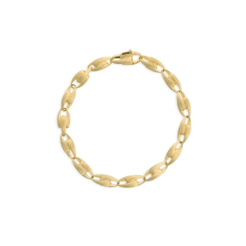 ladies bracelets kay-Marco Bicego Lucia Yellow Gold Small Link Bracelet