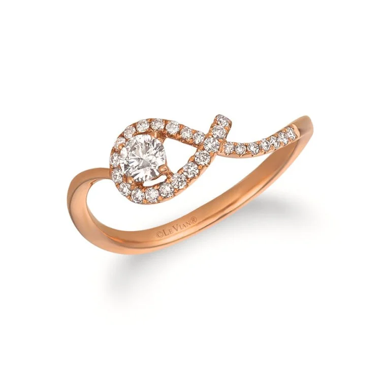 Ladies rings next shine -Le Vian 14K Strawberry Gold Ring