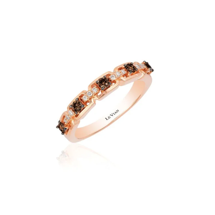 Ladies rings good shine -Le Vian 14K Strawberry Gold Ring