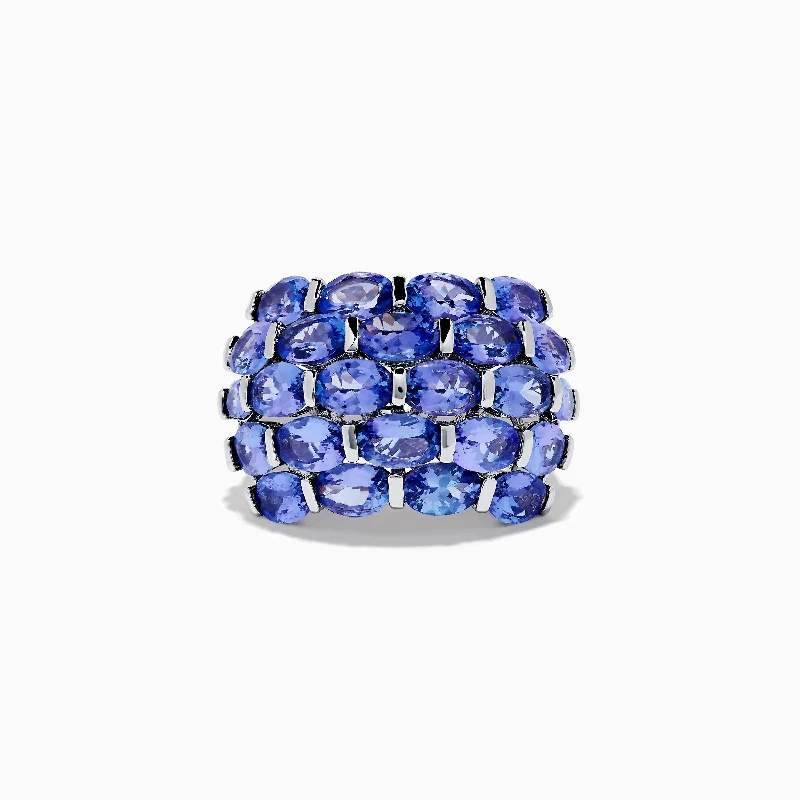 Ladies rings old shine -Nahla Siri Sterling Silver Tanzanite Ring