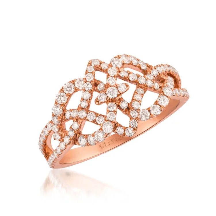 Ladies rings always glow -Le Vian 14K Strawberry Gold Ring