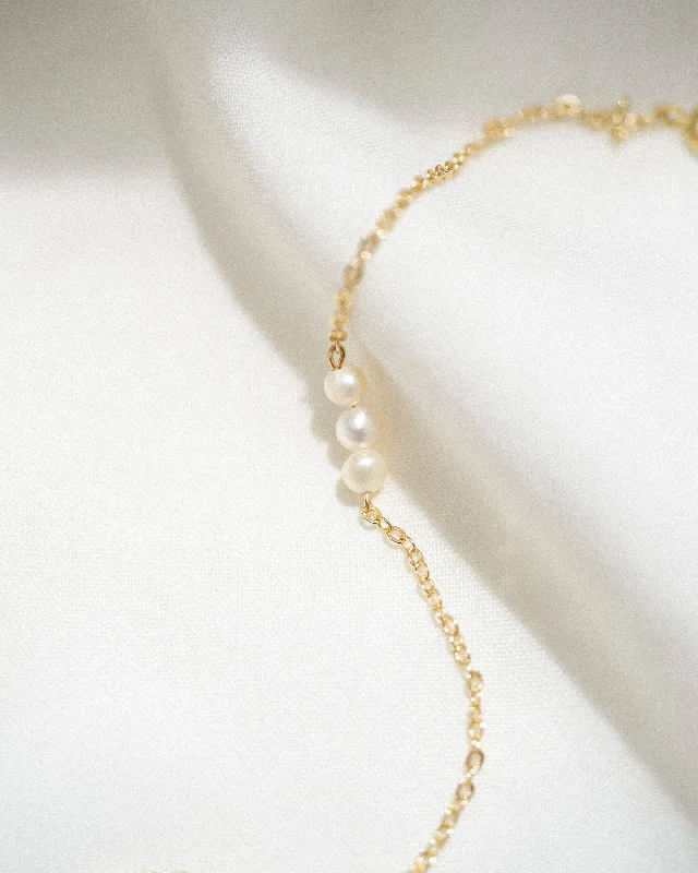 ladies necklaces limited edition-Adeline Pearl Necklace