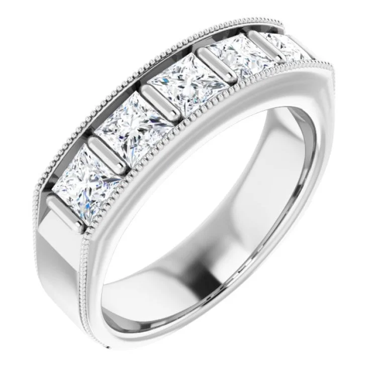 Ladies rings boutique sparkle -14K White 1 9/10 CTW Natural Diamond Ring