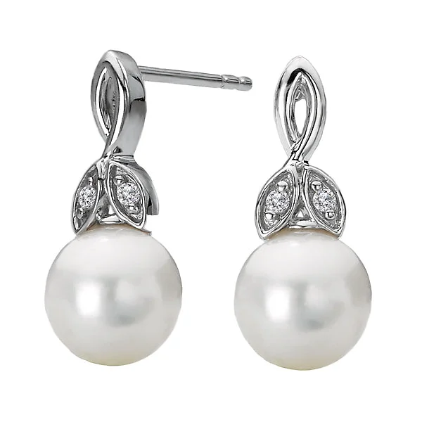 Ladies earrings epic radiance -Ladies Fashion Pearl Earrings