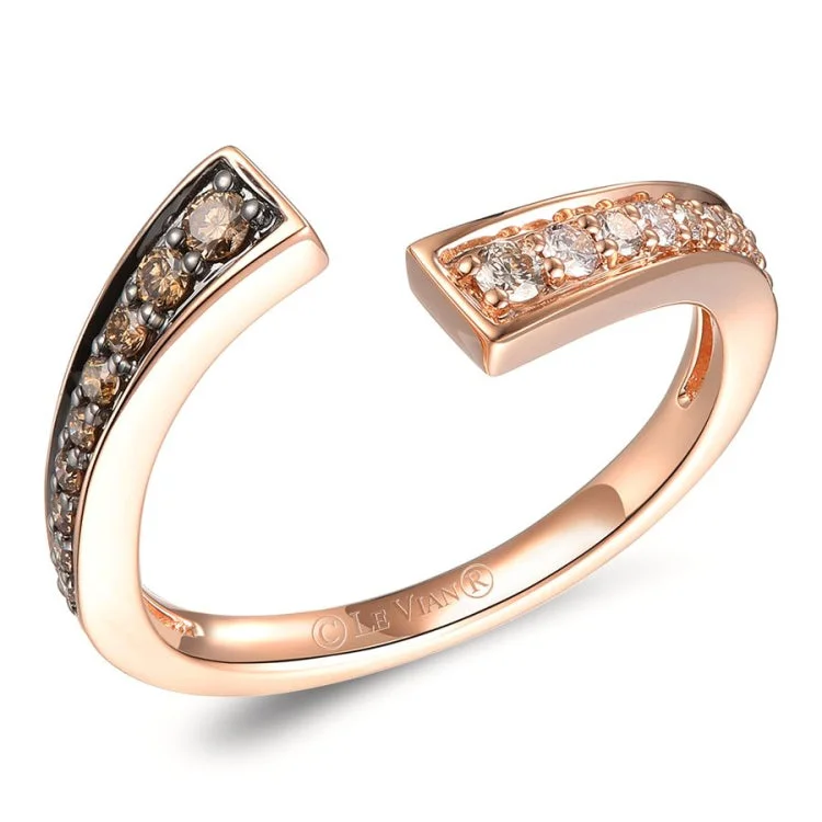 Ladies rings wild radiance -Le Vian 14K Strawberry Gold Ring