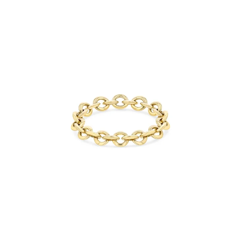 Ladies rings calm glow -Micro Soft Chain Ring